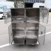 Pet Hospital Clinic Stainless Steel Pet ICU Large Kennel Cage Veterinary cage