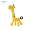 Phanpy BPA Free Silicone Teether Chew Toys Food Grade Teething Giraffe Baby Teethers