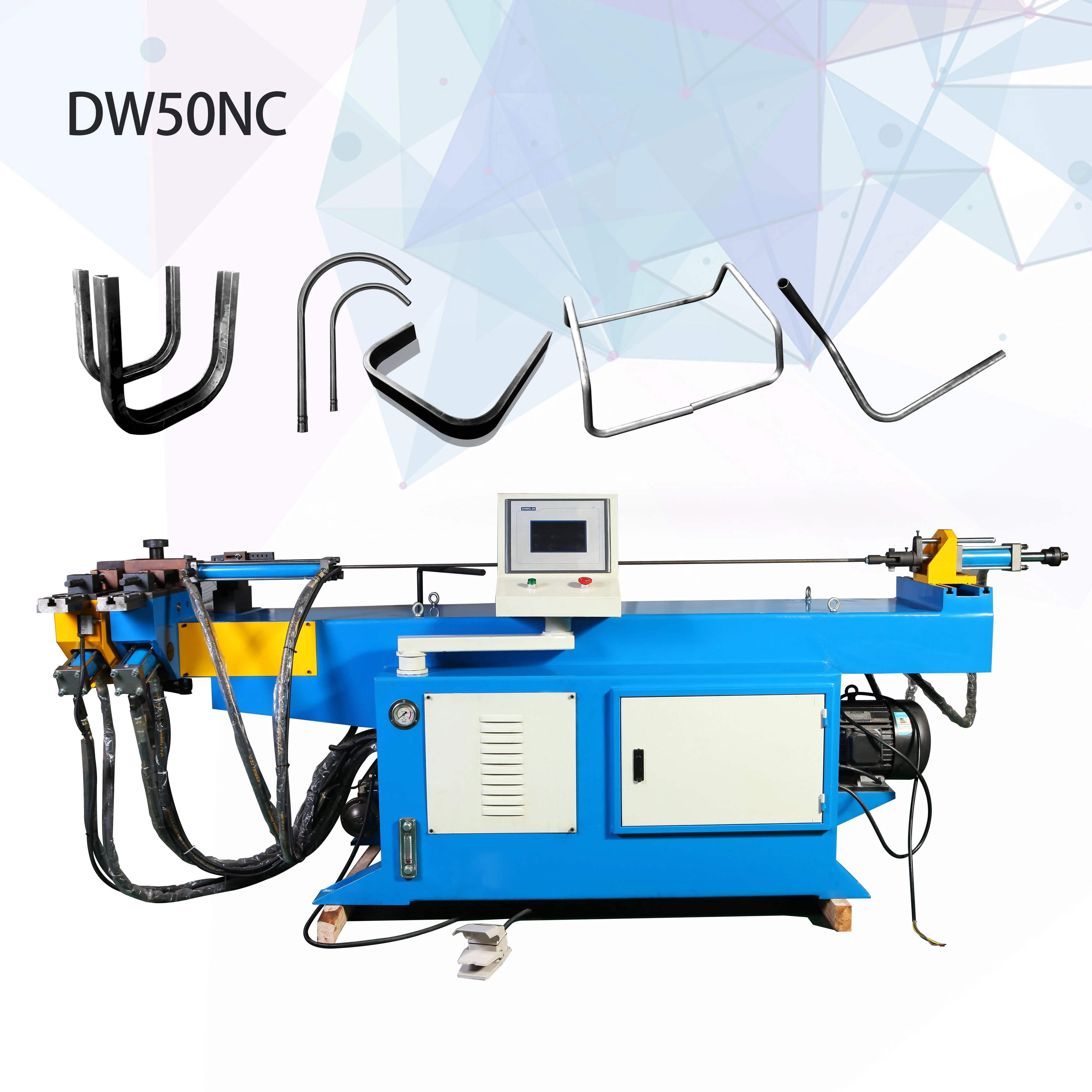 Pipe and tube bending machine DW50NC semi-automatic new 2021 product