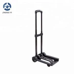 Plastic compact lightweight luggage cart for shopping