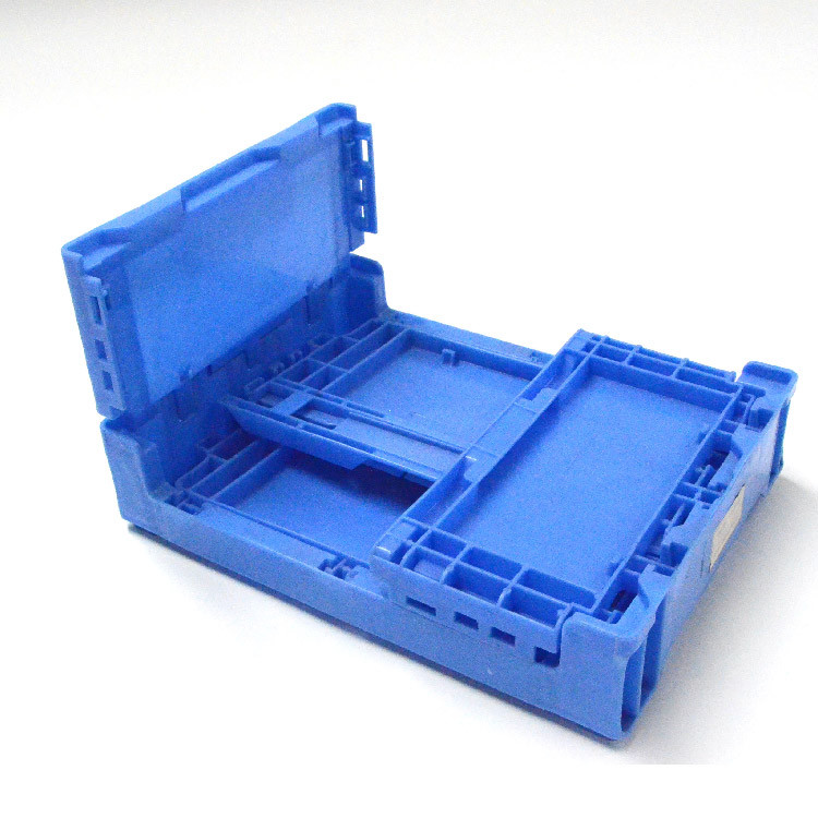 Buy Plastic Foldable Turnover Box Stackable Crates Paper Plastic Milk ...