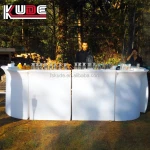 plastic outdoor bar counter led Light up bar furniture sets