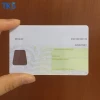 Plastic Transparent Window PVC UV Card with Magnetic Stripe