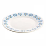 Porcelain plate bulk package dinner set dinner plate cheap ceramic dish plate