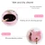 Import Portable Bear Heart-shaped Makeup Brush Cleaner Dry & Wet Cleaning Box Silicone Makeup Brush and Sponge Cleaner from China
