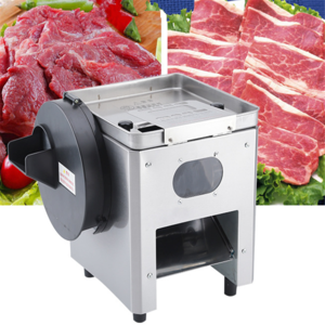 Portable electric stainless steel machine meat slicer