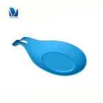 Portable Home Essentials Silicone Spoon Rest Heat Resistant Kitchen Utensil Spatula Mixer Pad Mat Holder Silicon Kitchen Accesor