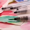 Portable Paint Brush Water Color Brush Pencil Soft Watercolor Brush Pen for Beginner Painting Drawing Art Supplies