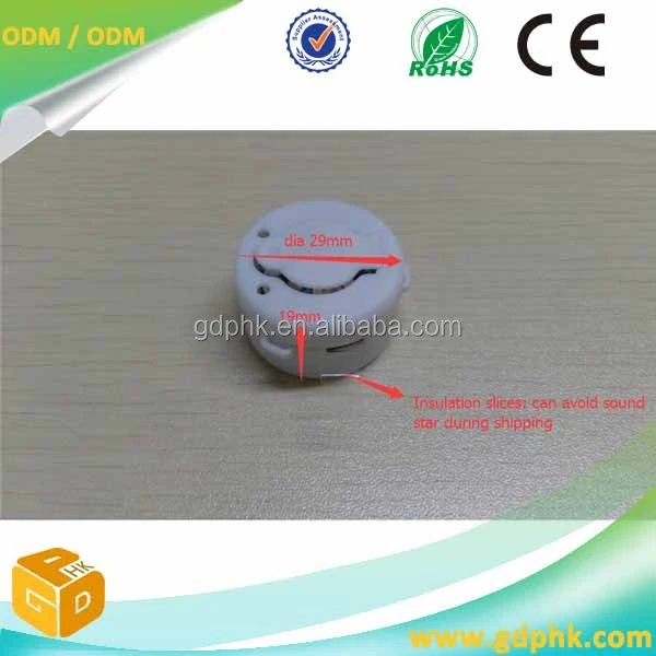 Pre recordable voice box for plush toys electronic music sound module