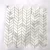 Import Premium Calacatta white fish scale mosaic tile for Wall from China