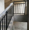 Professional Aluminum stair handrail bracket Metal galvanized Railing material with factory price