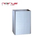 Professional Bathroom Washroom Waste Bin can trash Box Paper toilet