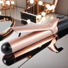 Professional Ceramic Negative Ion Curling Iron LED Display Electric Hair Curler for Hotel and Household