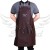 Import Professional cheap wholesale hair cutting Pu Leather apron cape customized hair salon barber apron function apron from China