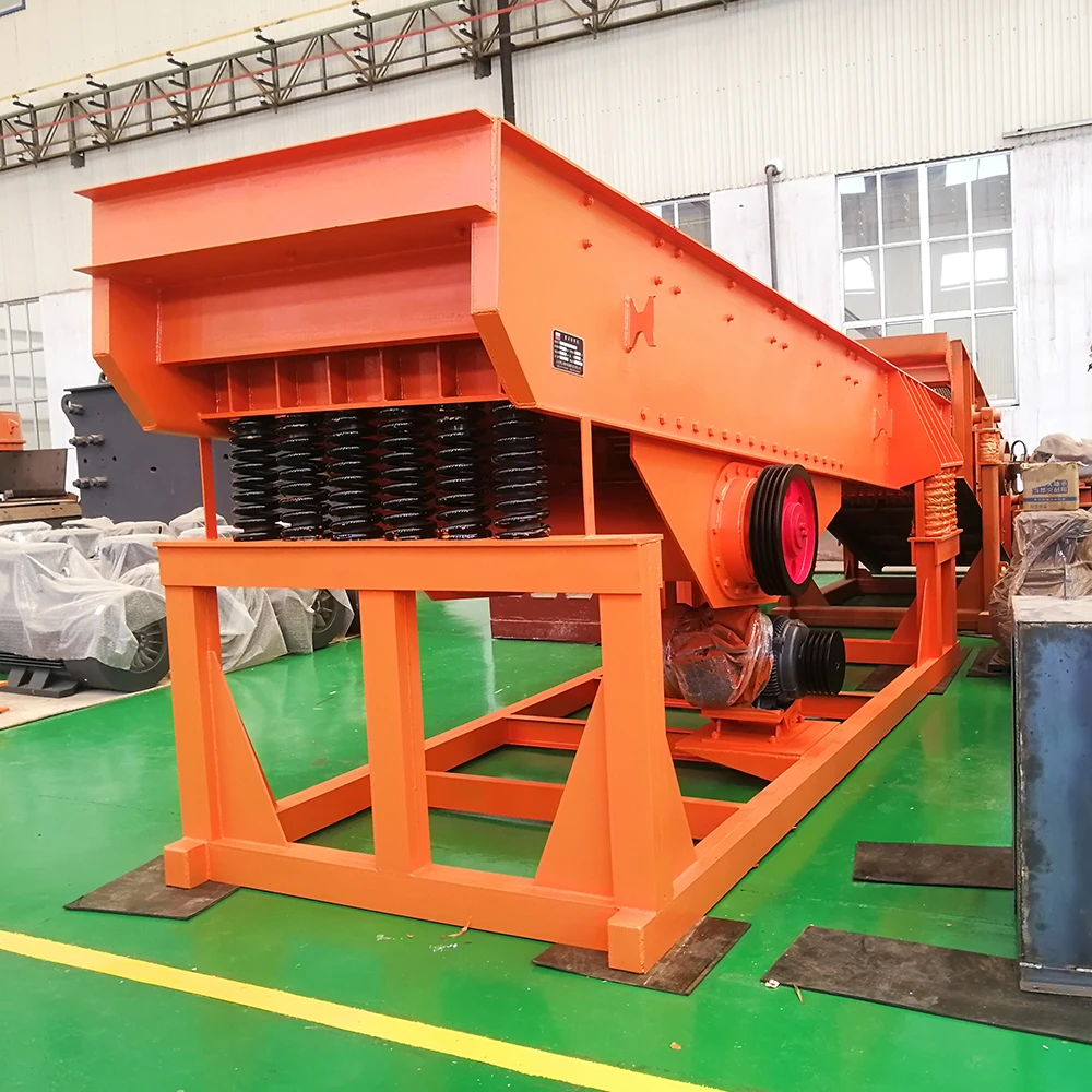 Professional low price vibration feeder for crushing plant with CE
