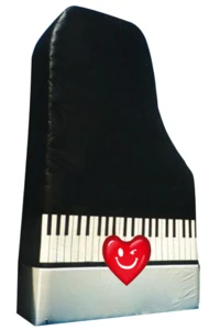 Promotion 3mH giant inflatable piano model
