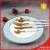 Import Promotion flatware gift set luxurious golden color stainless steel spoon fork and knife set from China