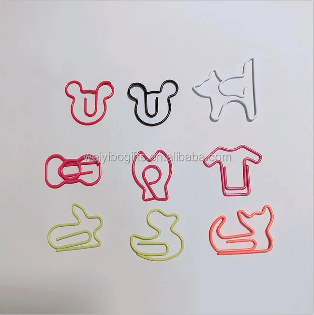 Promotion Gifts custom Metal Paper Clip in special shape