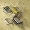 promotional acrylic CD/DVD storage display rack