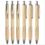 Import Promotional Advertising Cheap Custom Logo Bamboo Pen Wood Pen original ecology custom wood ball pen with clips and logo from China