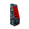 Promotional best quality stationery shops floor cardboard display for good service.