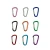 Import Promotional Multifunctional Spring Carabiner Keychain Swivel Snap hooks from China