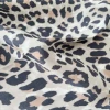 Promotional Price Classic Printed Leopard Pattern Custom 58 Viscose 42 Rayon Crepe Cloth Fabric for Garment Dress Shirt Clothing