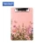 Import PUCB1522PK-1 Bestsub Wholesale Custom Sublimation Blanks A5 Size Pink PU Leather File Document Clipboard Folder from China