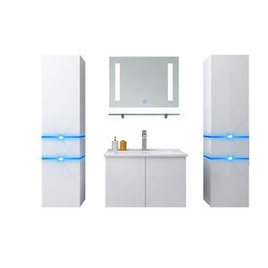 PVC bathroom cabinet bathroom furniture  bathroom vanity with mirror