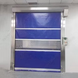 PVC Roll up Electric Door High Speed High Fast Rolling Door