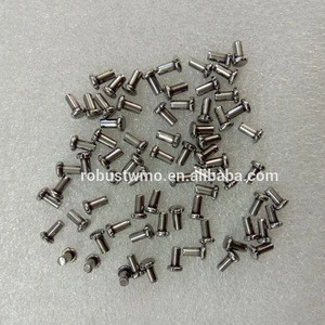 Quality best quality molybdenum rivets/screws