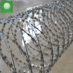 razor wire cbt-60 razor blade barbed wire military razor wire