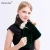 Import Real Rex Rabbit Fur Scarves Custom Multicolors Women Collar Scarf Hand Knitted Real Rex Rabbit Fur Scarf from China