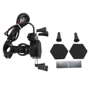 Rechargeable universal GPS mobile phone holder 360-degree rotation motorcycle bicycle electric car holder mobile phone holder