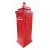 Import red free standing die cast aluminum mailbox post box letter box mail box letterboxes from China