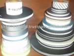 Reflective webbing tape