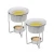Import Restaurant small size nonstick round butter warmer white ceramic bakeware set from China