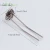 Import rhinestones jewelry updo hairstyle U-shaped hair clips U-clamp Hairpin hair onrament accessories for women girls zinc alloy from China