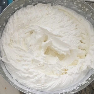 Rich whipping cream powder cake decoration