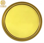 Round metal can food can bottom sealed round lid