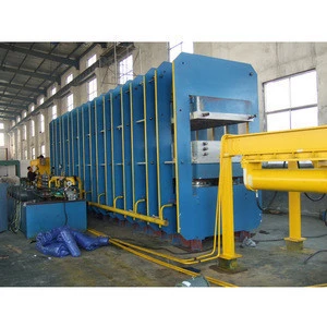 Rubber belt vulcanizing machine rubber raw production line