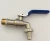 Import S2301A 1/2"*3/4"  nickel plated water brass tap bibcock from China