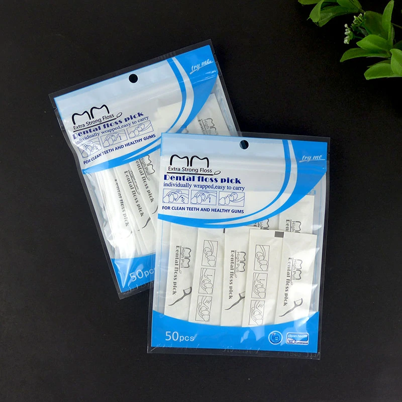 Safe Pfas Free Oral Hygiene Individually Wrapped Best Gum Dental Floss Picks Sticks