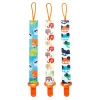 Safety polyester baby pacifier clip holder universal pacifier clip
