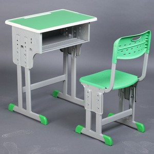 School Classroom Student Desk with Chair Set Study Table School Furniture