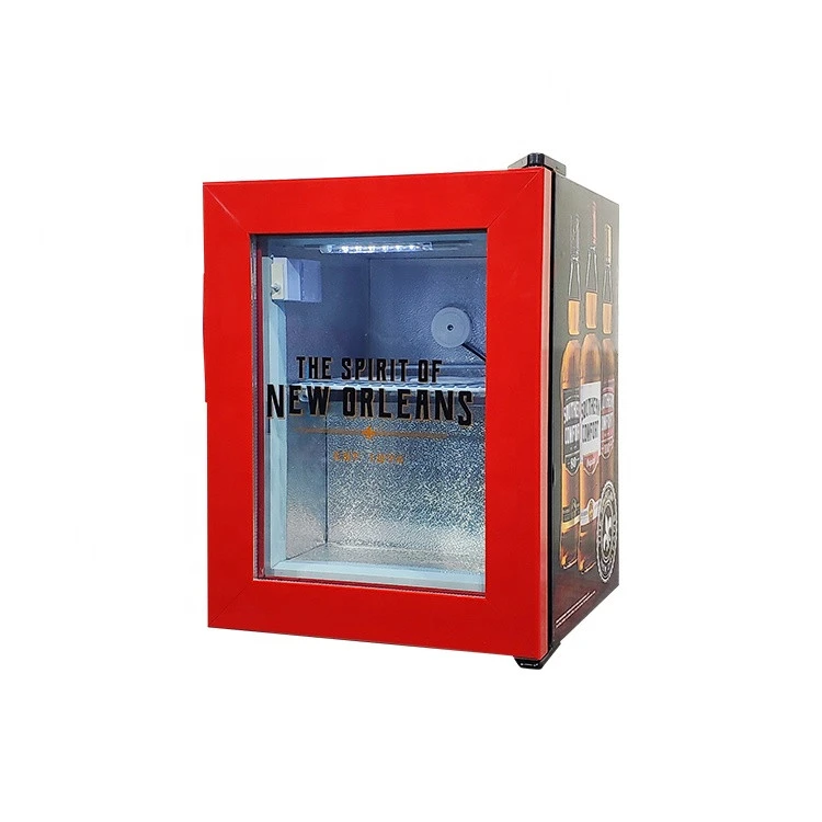 SD-21commercial  ice cream mini desktop freezer 21L gelato upright display freezer