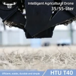 Sea Freight Export Agricultural Plant Protection Uav 35-55L Portable Electric Spraying Drone with Obstacle Avoidance Radar