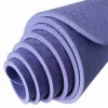self rolling reversible yoga mat polyurethane single color yoga mat tpe 6 mm