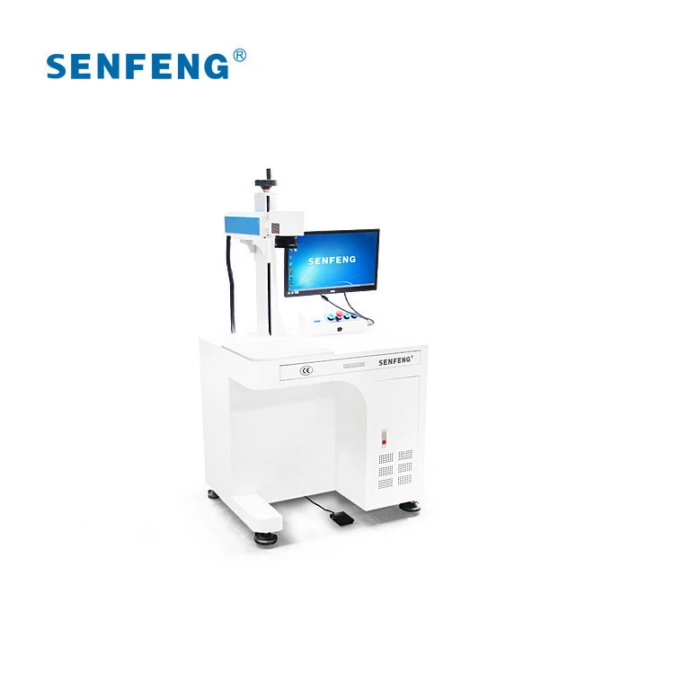 Senfeng fiber laser marking machine for engraving metals and nonmetals with good price
