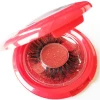 sexy lashes 3D false eyelashes 1 pair handmade mink lashes eyelashes box for beauty makeup